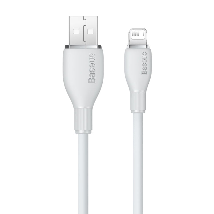 Baseus Pudding Series 2.4A USB to 8 Pin Fast Charging Data Cable, Length: