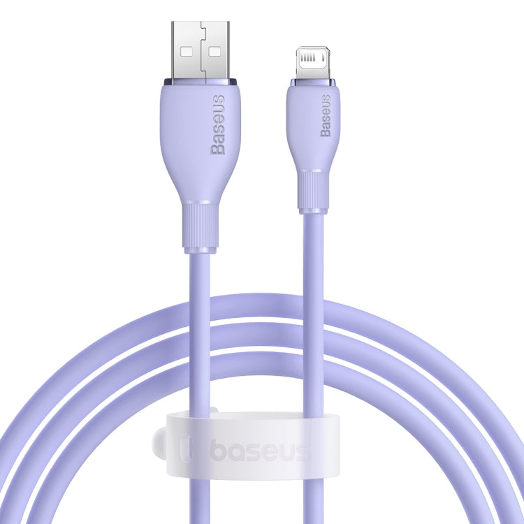 Baseus Pudding Series 2.4A USB to 8 Pin Fast Charging Data Cable, Length: