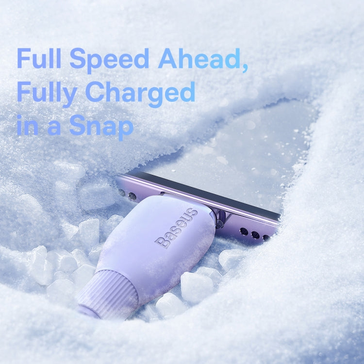 Baseus Pudding Series 2.4A USB to 8 Pin Fast Charging Data Cable, Length: