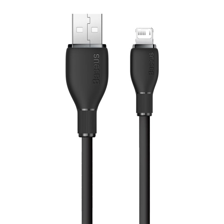 Baseus Pudding Series 2.4A USB to 8 Pin Fast Charging Data Cable, Length: