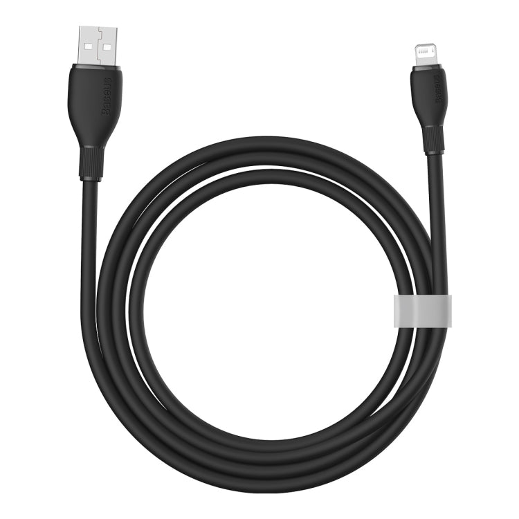 Baseus Pudding Series 2.4A USB to 8 Pin Fast Charging Data Cable, Length: