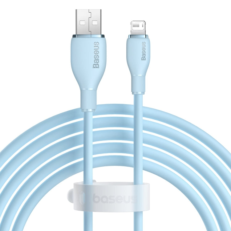 Baseus Pudding Series 2.4A USB to 8 Pin Fast Charging Data Cable, Length: