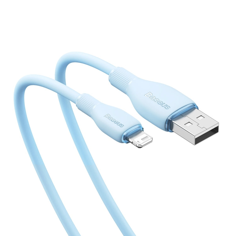 Baseus Pudding Series 2.4A USB to 8 Pin Fast Charging Data Cable, Length:
