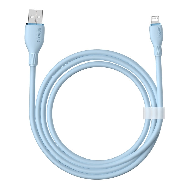 Baseus Pudding Series 2.4A USB to 8 Pin Fast Charging Data Cable, Length: