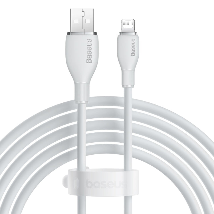 Baseus Pudding Series 2.4A USB to 8 Pin Fast Charging Data Cable, Length:
