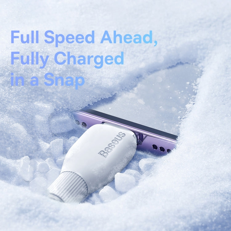 Baseus Pudding Series 2.4A USB to 8 Pin Fast Charging Data Cable, Length:
