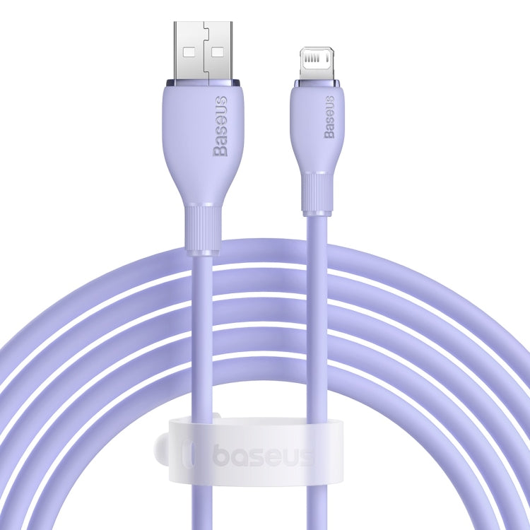 Baseus Pudding Series 2.4A USB to 8 Pin Fast Charging Data Cable, Length: