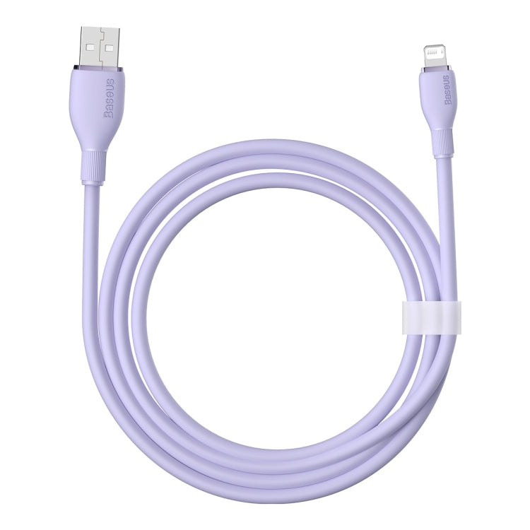 Baseus Pudding Series 2.4A USB to 8 Pin Fast Charging Data Cable, Length:
