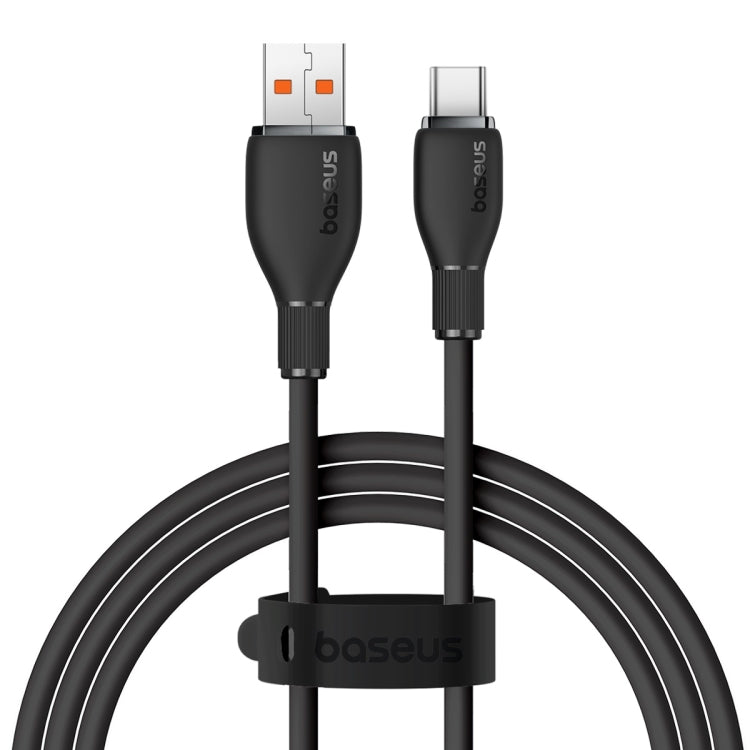 Baseus Pudding Series 100W USB to Type-C Fast Charging Data Cable, Length:
