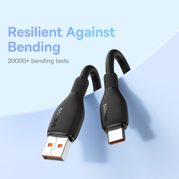 Baseus Pudding Series 100W USB to Type-C Fast Charging Data Cable, Length: