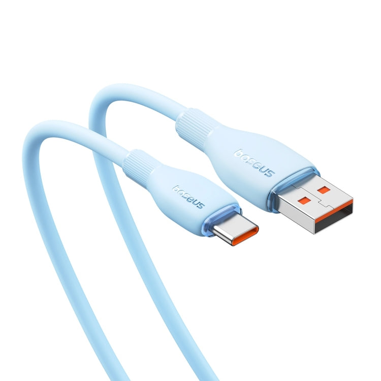 Baseus Pudding Series 100W USB to Type-C Fast Charging Data Cable, Length: