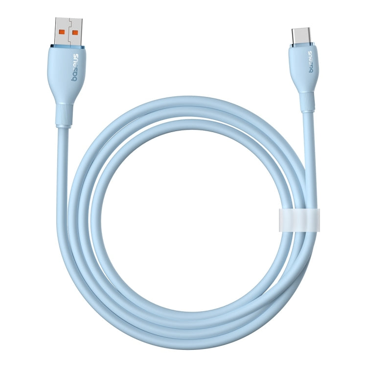Baseus Pudding Series 100W USB to Type-C Fast Charging Data Cable, Length: