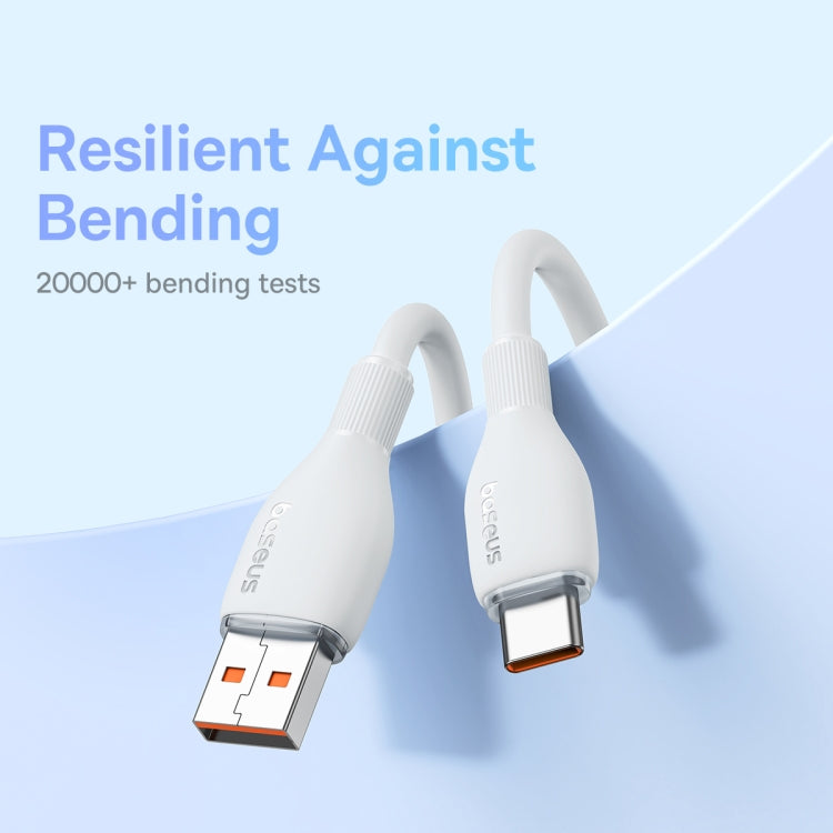 Baseus Pudding Series 100W USB to Type-C Fast Charging Data Cable, Length: