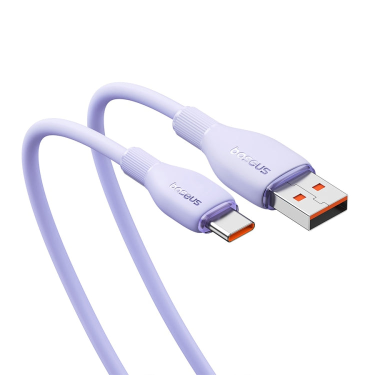 Baseus Pudding Series 100W USB to Type-C Fast Charging Data Cable, Length: