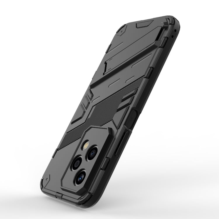 For Honor 200 Lite Global Punk Armor 2 in 1 PC + TPU Phone Case with Holder
