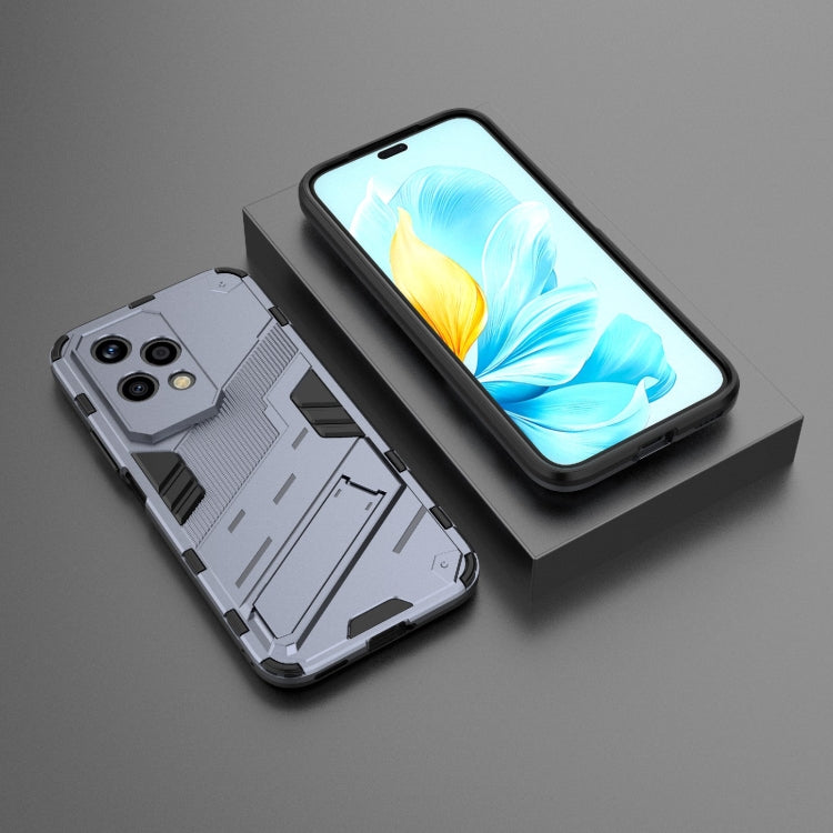 For Honor 200 Lite Global Punk Armor 2 in 1 PC + TPU Phone Case with Holder
