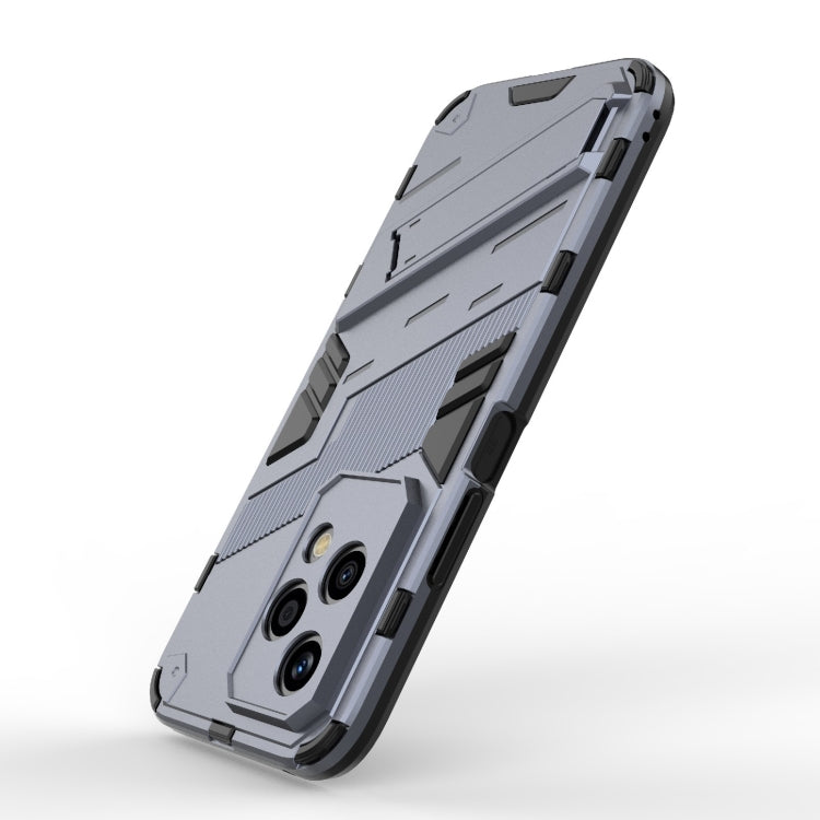 For Honor 200 Lite Global Punk Armor 2 in 1 PC + TPU Phone Case with Holder