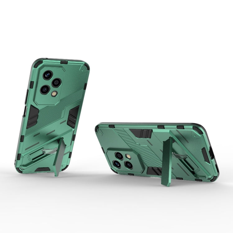 For Honor 200 Lite Global Punk Armor 2 in 1 PC + TPU Phone Case with Holder