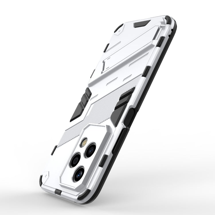 For Honor 200 Lite Global Punk Armor 2 in 1 PC + TPU Phone Case with Holder