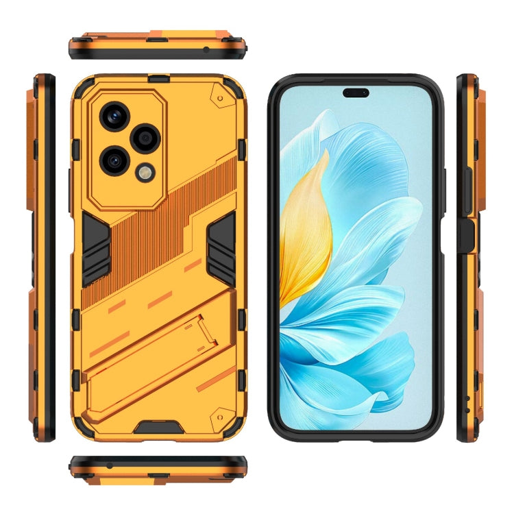For Honor 200 Lite Global Punk Armor 2 in 1 PC + TPU Phone Case with Holder