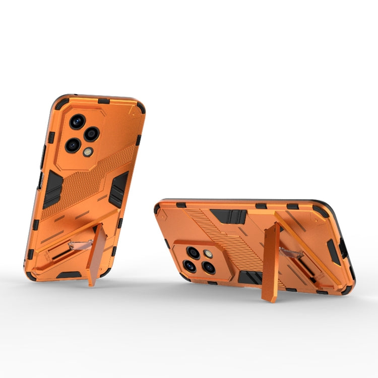 For Honor 200 Lite Global Punk Armor 2 in 1 PC + TPU Phone Case with Holder