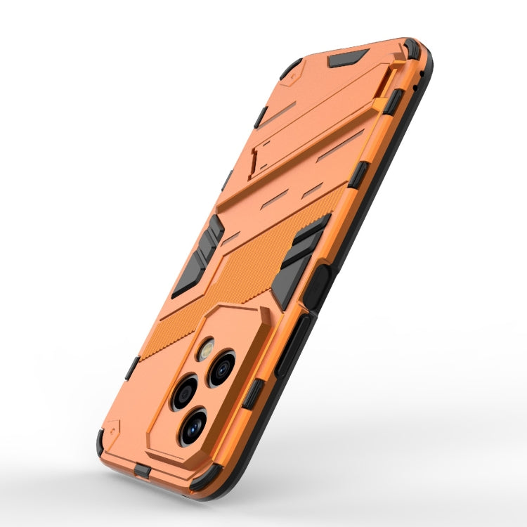 For Honor 200 Lite Global Punk Armor 2 in 1 PC + TPU Phone Case with Holder