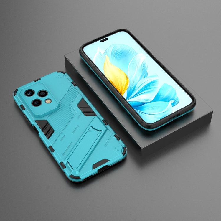 For Honor 200 Lite Global Punk Armor 2 in 1 PC + TPU Phone Case with Holder