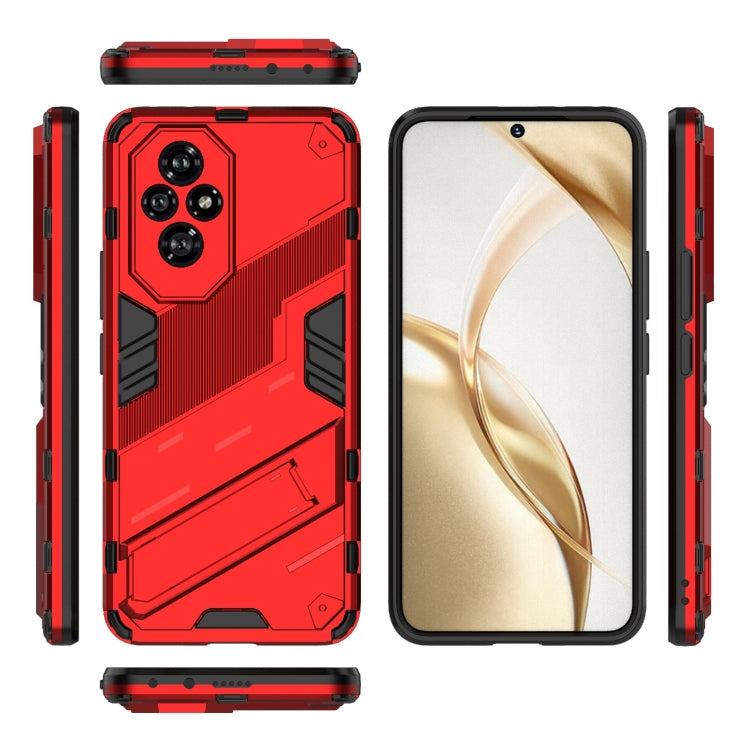 For Honor 200 Punk Armor 2 in 1 PC + TPU Phone Case with Holder
