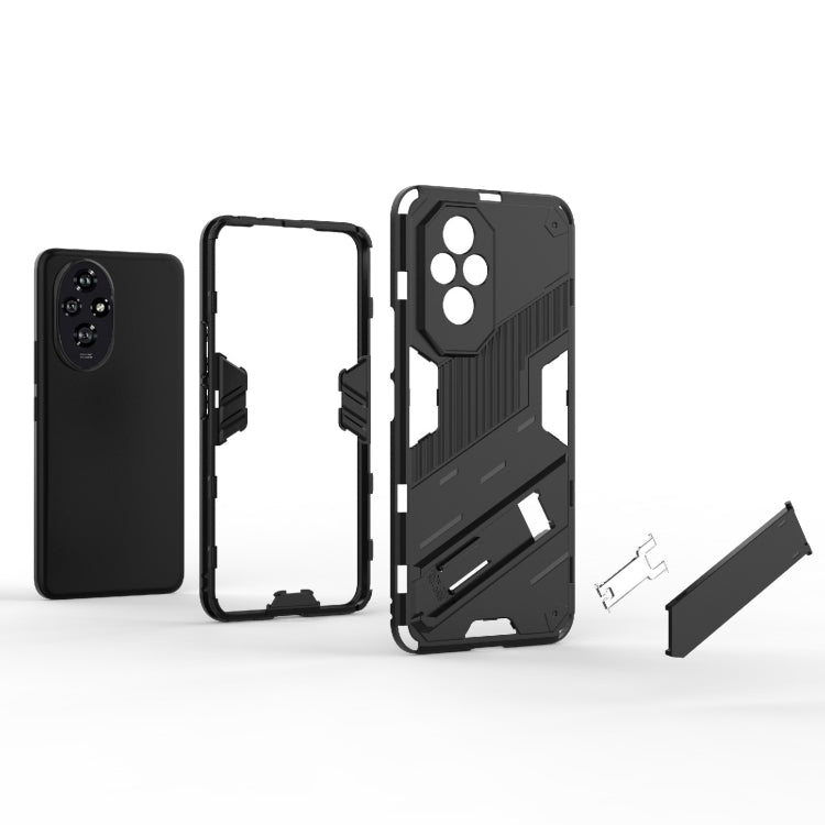 For Honor 200 Punk Armor 2 in 1 PC + TPU Phone Case with Holder