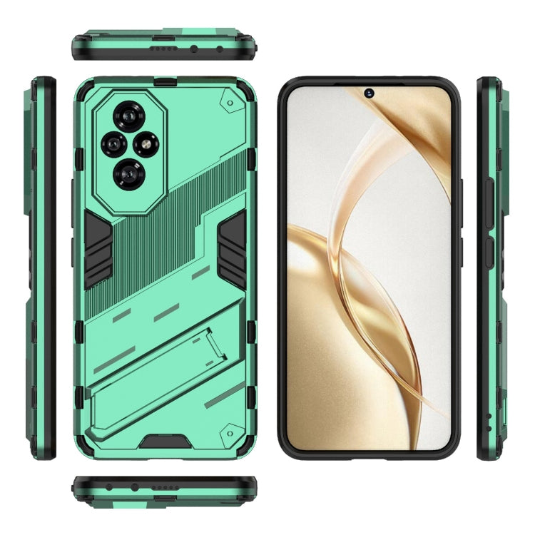 For Honor 200 Punk Armor 2 in 1 PC + TPU Phone Case with Holder