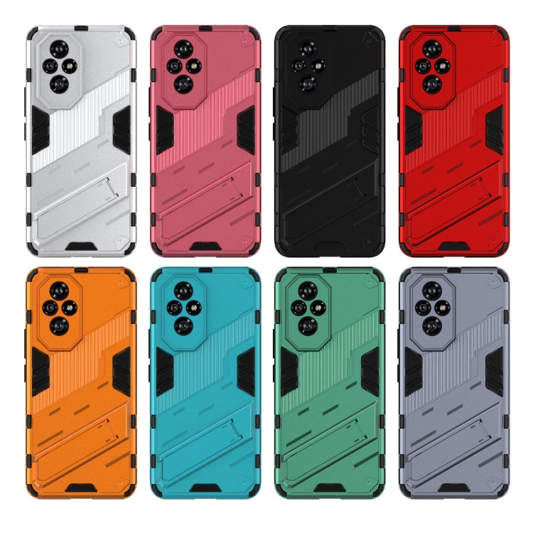 For Honor 200 Punk Armor 2 in 1 PC + TPU Phone Case with Holder