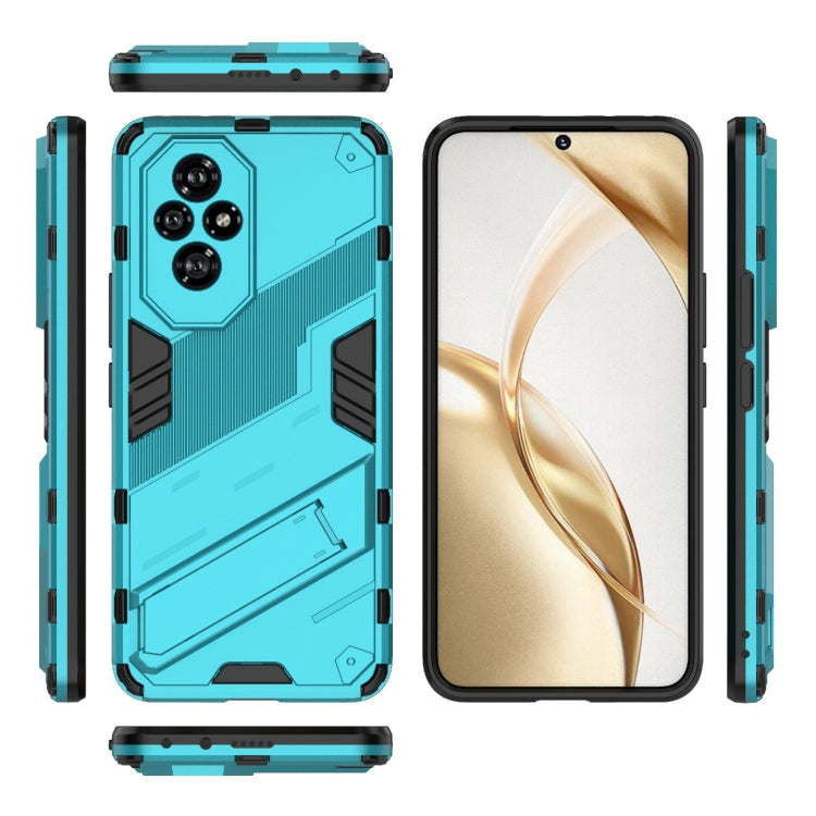 For Honor 200 Punk Armor 2 in 1 PC + TPU Phone Case with Holder