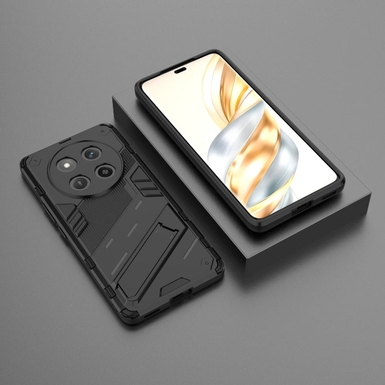 For Honor X60 Pro 5G Punk Armor 2 in 1 PC + TPU Phone Case with Holder