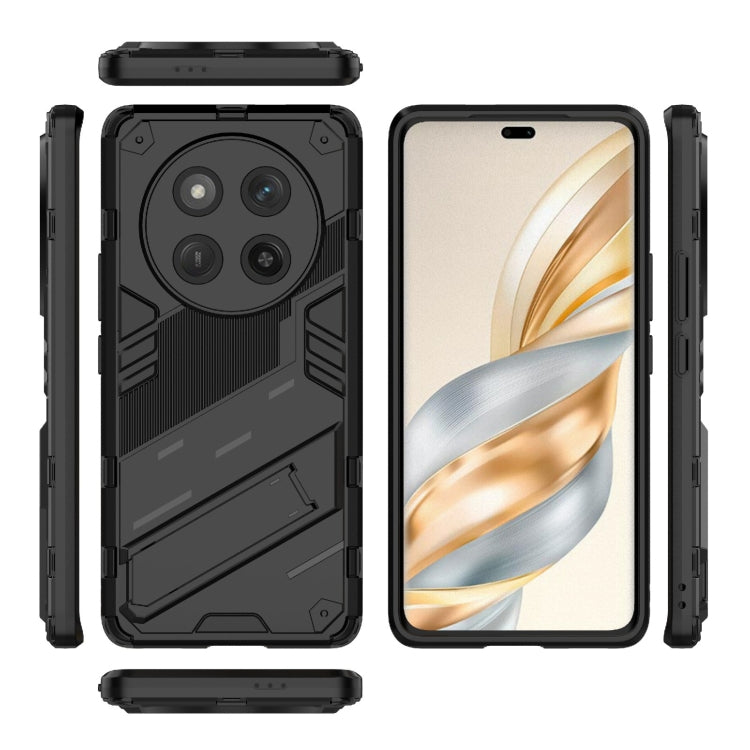 For Honor X60 Pro 5G Punk Armor 2 in 1 PC + TPU Phone Case with Holder