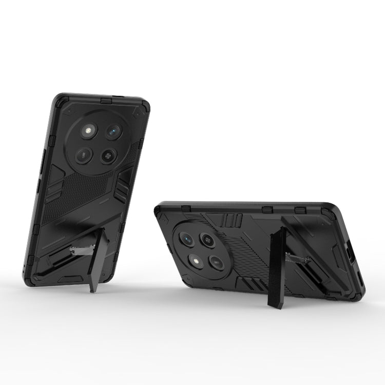 For Honor X60 Pro 5G Punk Armor 2 in 1 PC + TPU Phone Case with Holder