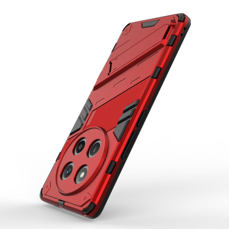 For Honor X60 Pro 5G Punk Armor 2 in 1 PC + TPU Phone Case with Holder