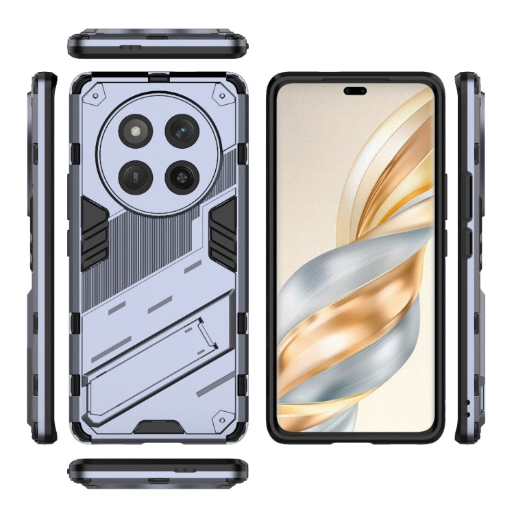 For Honor X60 Pro 5G Punk Armor 2 in 1 PC + TPU Phone Case with Holder