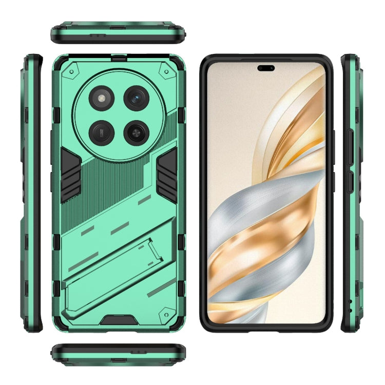 For Honor X60 Pro 5G Punk Armor 2 in 1 PC + TPU Phone Case with Holder