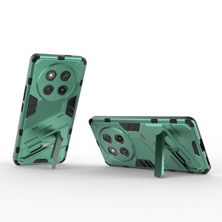 For Honor X60 Pro 5G Punk Armor 2 in 1 PC + TPU Phone Case with Holder