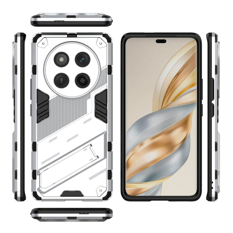 For Honor X60 Pro 5G Punk Armor 2 in 1 PC + TPU Phone Case with Holder