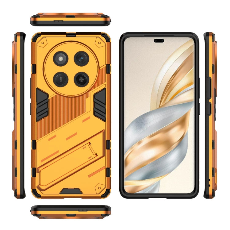 For Honor X60 Pro 5G Punk Armor 2 in 1 PC + TPU Phone Case with Holder