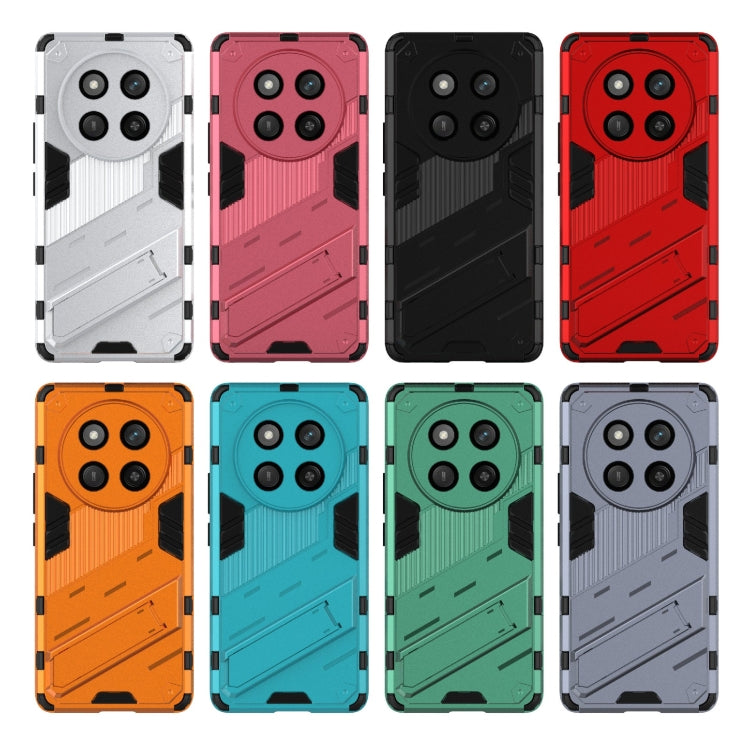 For Honor X60 Pro 5G Punk Armor 2 in 1 PC + TPU Phone Case with Holder