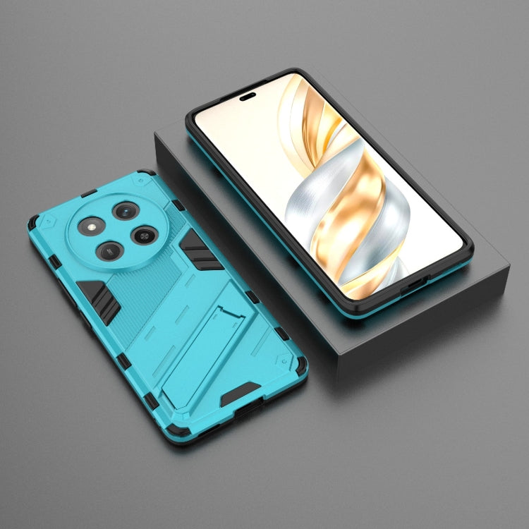 For Honor X60 Pro 5G Punk Armor 2 in 1 PC + TPU Phone Case with Holder