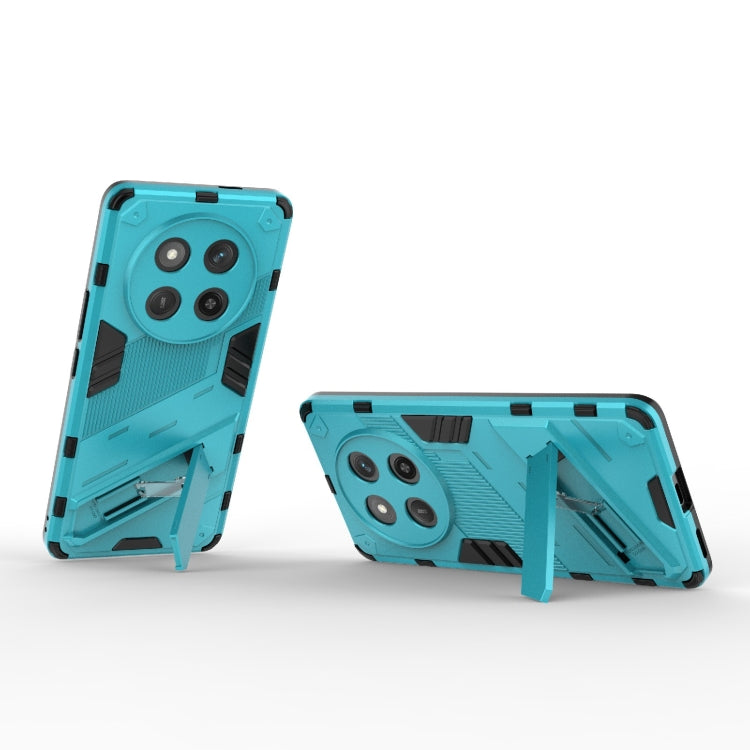 For Honor X60 Pro 5G Punk Armor 2 in 1 PC + TPU Phone Case with Holder