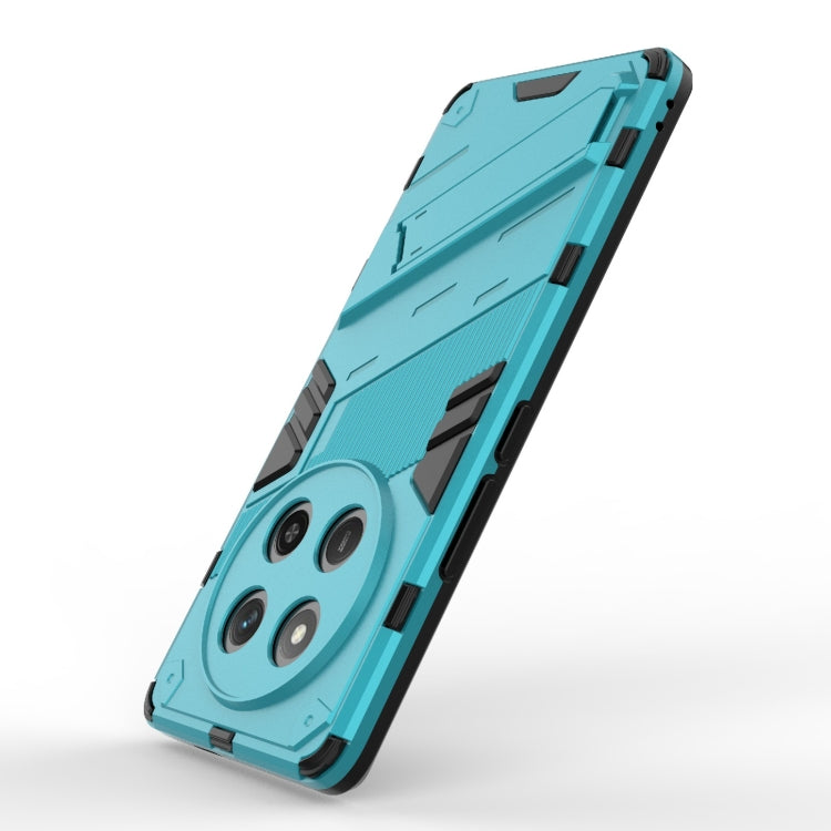 For Honor X60 Pro 5G Punk Armor 2 in 1 PC + TPU Phone Case with Holder