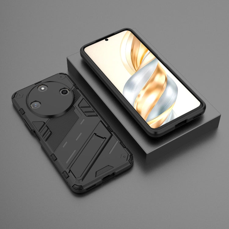 For Honor X60 5G Punk Armor 2 in 1 PC + TPU Phone Case with Holder