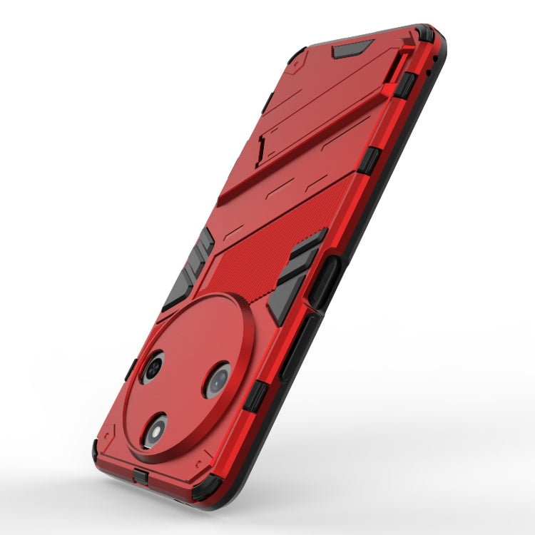 For Honor X60 5G Punk Armor 2 in 1 PC + TPU Phone Case with Holder