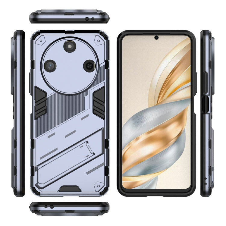 For Honor X60 5G Punk Armor 2 in 1 PC + TPU Phone Case with Holder