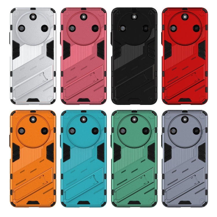 For Honor X60 5G Punk Armor 2 in 1 PC + TPU Phone Case with Holder