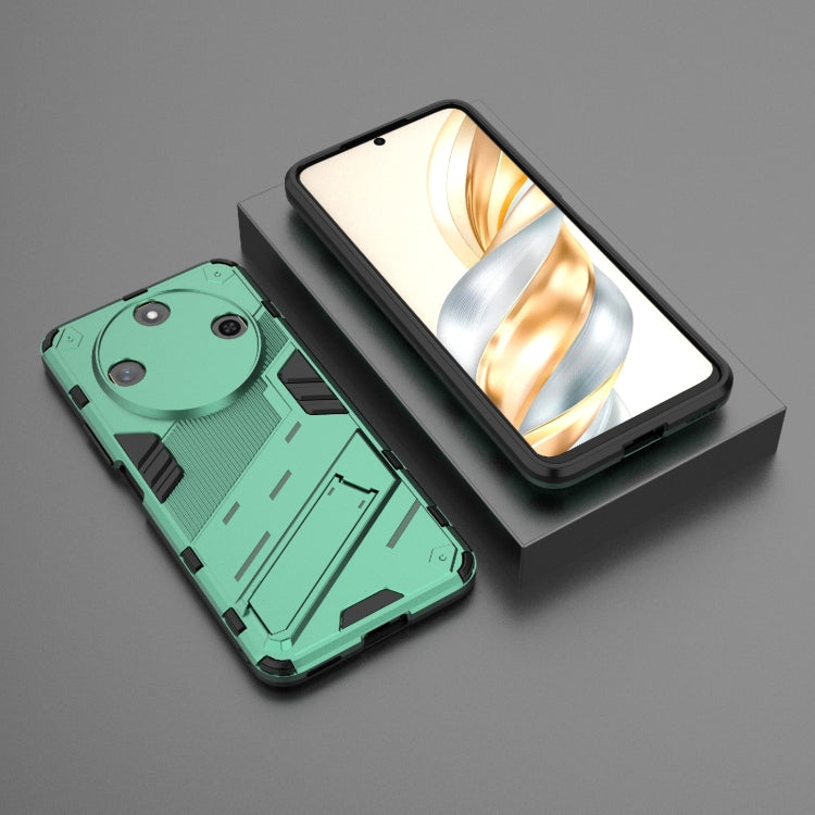 For Honor X60 5G Punk Armor 2 in 1 PC + TPU Phone Case with Holder